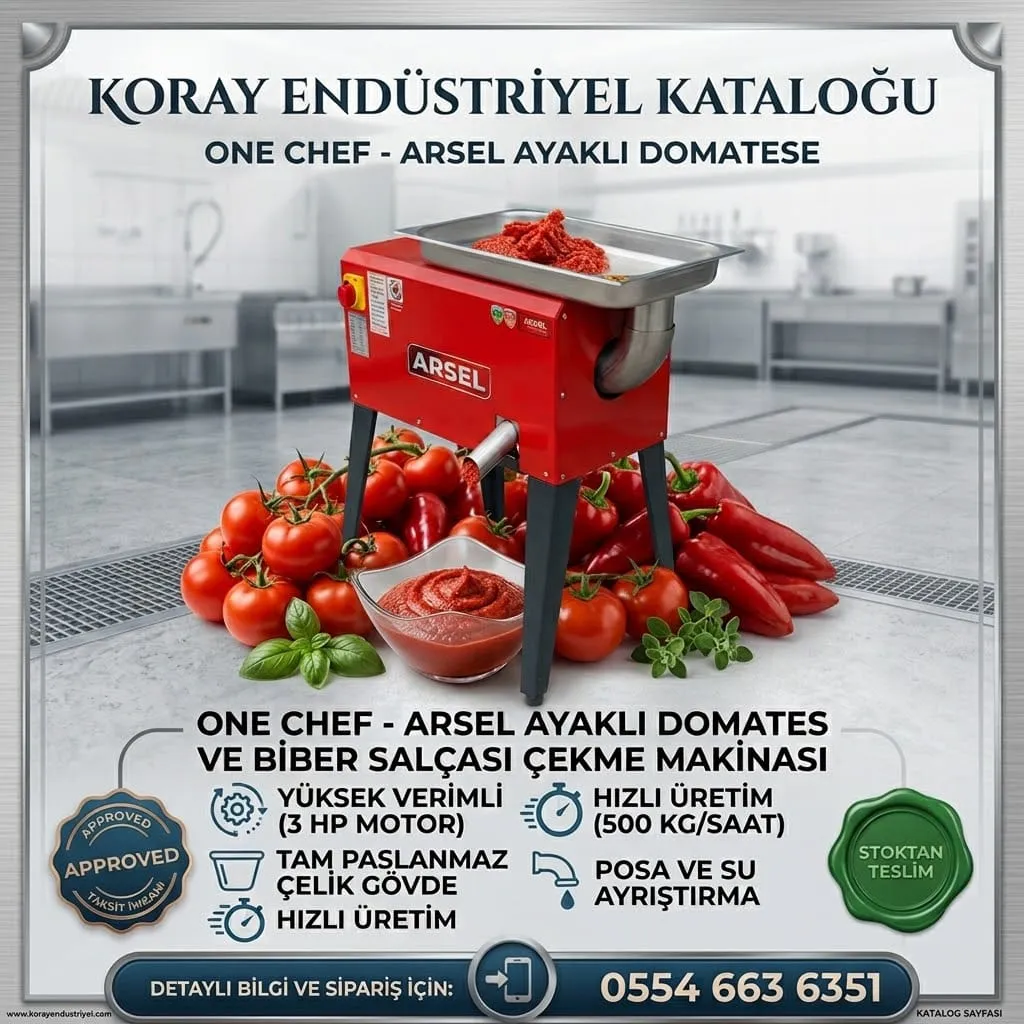 SALÇA MAKİNALARI